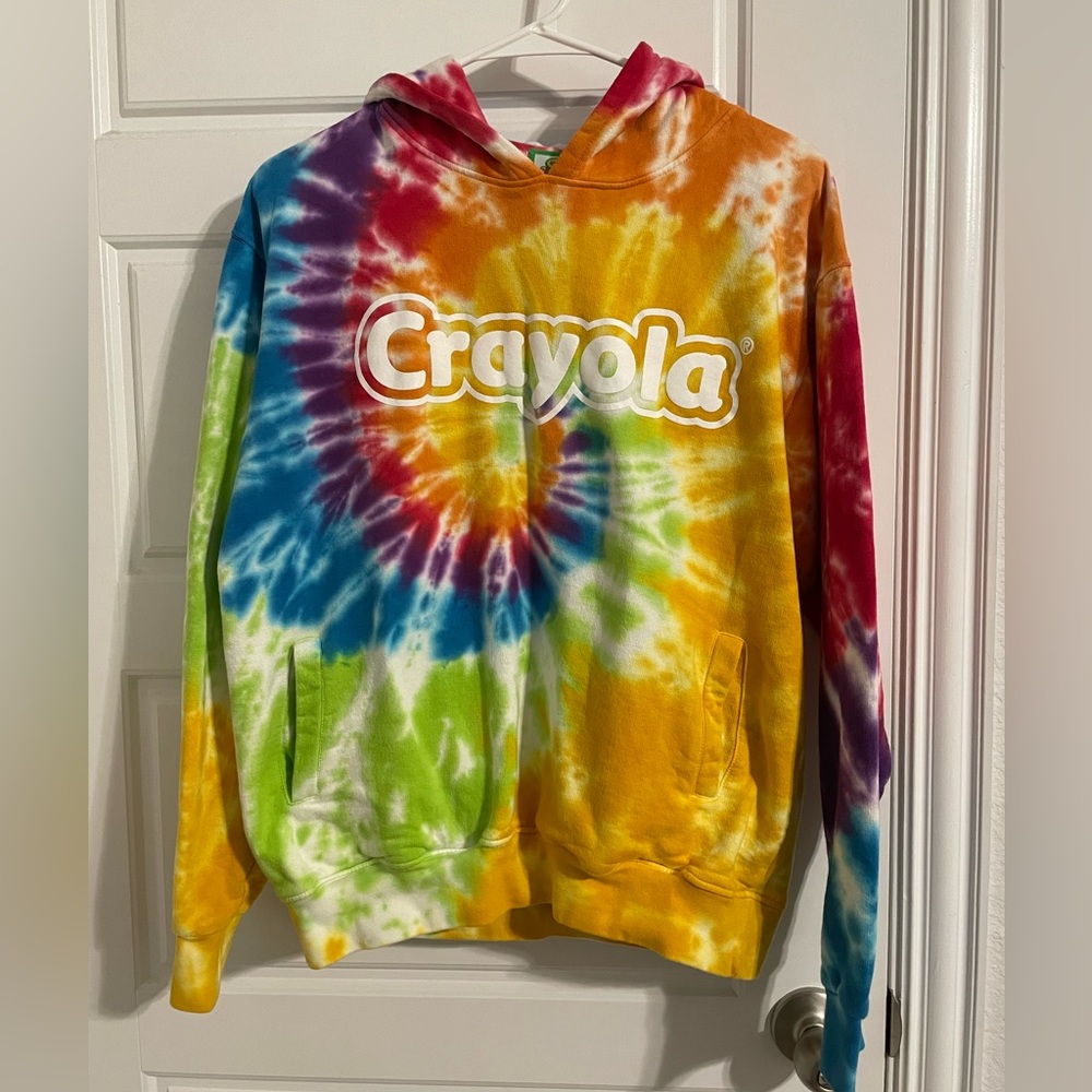 Crayola Experience Tie Dye Hoodie Medium